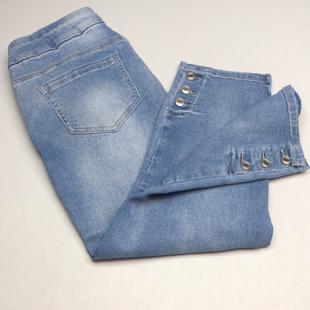 STRETCH NORTHERN REFLECTIONS DENIM CROP JEGGING JEANS 8/29x22 ⭐️